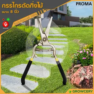 กรรไกรตัดกิ่งไม้ กรรไกรตัดกิ่ง ขนาด 8 นิ้ว ยี่ห้อ PROMA 