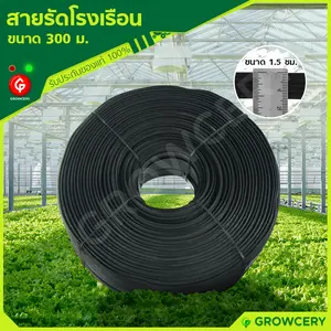 สายรัดโรงเรือน สายรัดไฟเบอร์ ขนาด 1.5 ซม. ความยาว 300 ม. (เกรด A เหนียว ทนแดด)